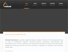 Tablet Screenshot of chemiumcorp.com